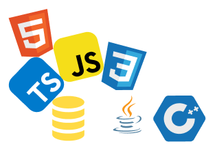 iconos de distintos lenguajes de programación